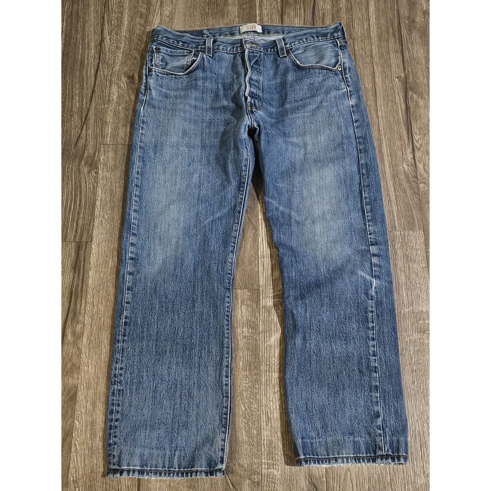 Vintage 90s Levis 501 XX Jeans Mens 36x28 (36x32 Tag) Straight Button Fly Y2K